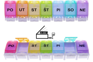 Krabička na lieky 7 box 10045S